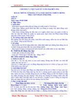 Giáo án lớp 9 (Tuần 25)