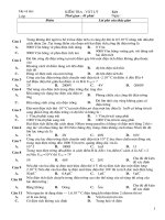 Bai Kiểm tra HK II