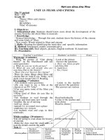 Giáo án Anh 10 CB Unit 13,14,15,16. (chuẩn)