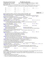 Kiểm tra GDCD 6 học kì II