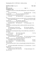 Đề Kiểm tra Ngữ văn 10-cơ bản(trọn bộ)