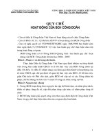 Quy chế BCH Công Đoàn