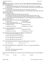 bài tập dao động dùng cho HS TB ,yếu