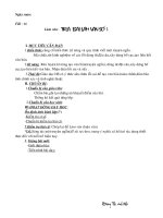 Mẫu trả  bài làm văn