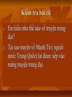 Tiết 62: Mẹ hiền dạy con