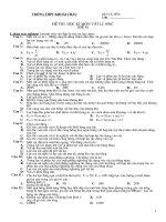 đề kiểm tra học kì 1- 10NC-2008