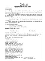 GA - tuần 16 đầy đủ