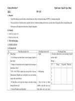 Giáo án hóa học 9