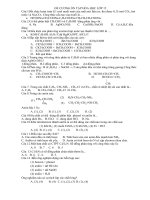 ÔN TẬP HỌC KỲ I