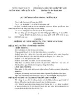 Quy chế hoạt động cơ quan