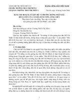 Ban thu hoach hoc tập và làm theo gương đạo đức Hồ Chí Minh