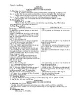 Giáo án Khoa Học 4 kỳ 2