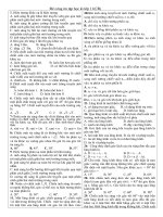 Câu hỏi ôn tập học kì 2