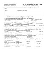 DE THI DIA 7 HK I 07-08