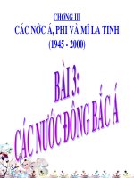 Bai 3: cac nuoc dong bac a