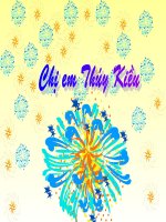 Tiết 27: Chị em Thúy Kiều