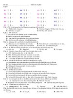 Kiểm tra Vật lý 9