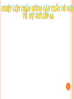 Đường thẳng song song và đường thẳng cắt nhau