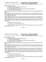 DE THI HK 1 LOP 12 NAM HOC 2008-2009