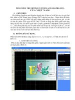Hướng dẫn sử dụng phần mềm EFG