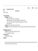 Giáo án Ngữ văn 6 (3 cột)