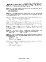 Chuyen de: Cac truong hop bang nhau cua tam gia 2