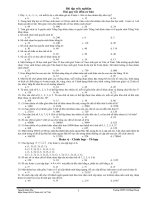 Bài tập: Quy tắc đếm