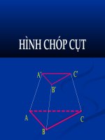 Hình chóp cụt