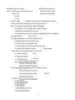 Đề KT Học kì II - Ngữ Văn 8 (BGD.8)