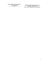 Đề thi thử ĐH Trường THPT Phan Đăng Lưu-NA