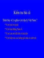 T37.Đặc điểm khí hậu Việt Nam