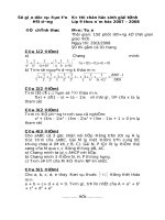 DE THI MON TOAN 9 CAP TINH