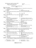 XK: KT 1 tiet lop 11 (de 3)