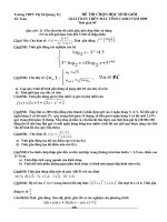 Đề thi Casio Trường THPT năm 08-09
