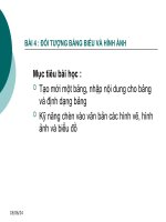 Bài giảng chương trình WORD-Bài 4