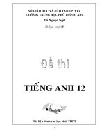 TÀI LIỆU ÔN THI 12