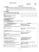 Giáo án đại số 7(tuần 13-18)