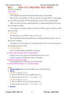 Dấu của nhị thức bậc nhất