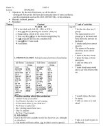 language focus unit 9 - lớp 12