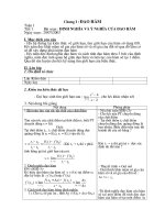 Dinh nghia, y nghia dao ham