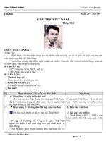 Văn 6 HKII (Tuần 28)