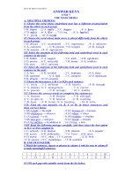 Unit7-English10 (answer key)