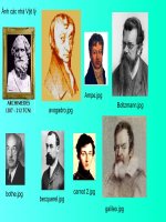 ảnh các nhà Vật lý