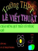 Bài 33: Axit Sunfuric