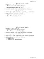 Đề thi Học Sinh Giỏi Tỉnh L12 số 2