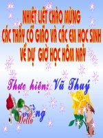 Tiết 24 Hình học