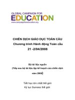 Chiến dịch GD toàn cầu