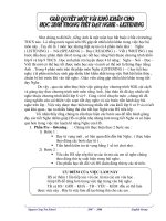 Giải quyết khó khăn trong tiết nghe