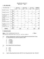 Noel 2008-Đề Lý HK1& đáp án lớp 6 (Đề 07)