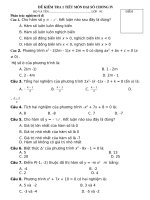 Đề thi chương 1 toán 9